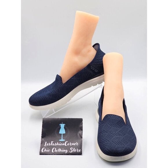 Skechers Shoes - Skechers Women's Navy Blue Performance On-The-Go Flex Slip-On Shoes Sz 11 2516